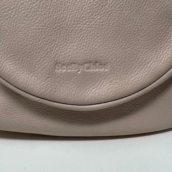 See by Chloe Lena Leather Messenger Bag - Pale/Light Pink - Crossbody - Picture 9 of 9